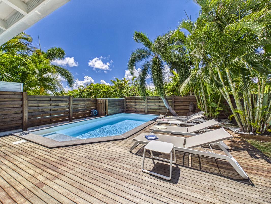 8.Location villa 8 personnes avec piscine et prxomité plage des Raisins Clairs